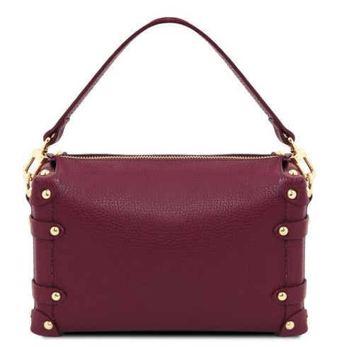 Praline - Soft leather duffle bag